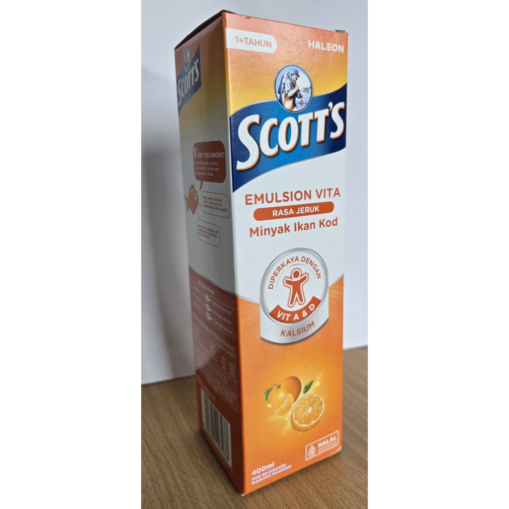 SCOTT'S EMULSION VITA ORANGE 400 ml
