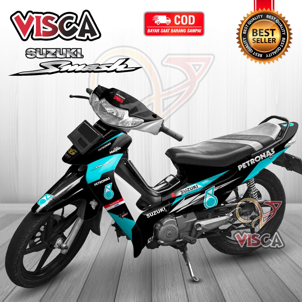 Decal Smash 110 Lama Full Body Stiker Smash 110 Lama Full Body Stiker Motor Smash 110 Variasi Full B