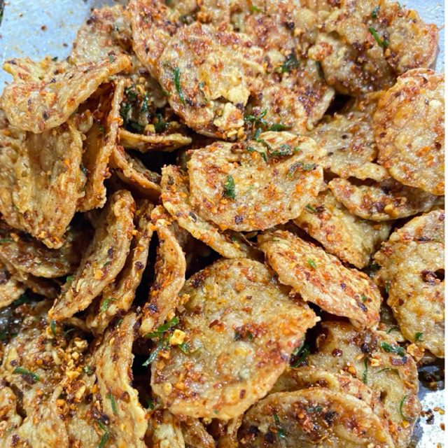 

Keripik Tempe Pedas Daun Jeruk