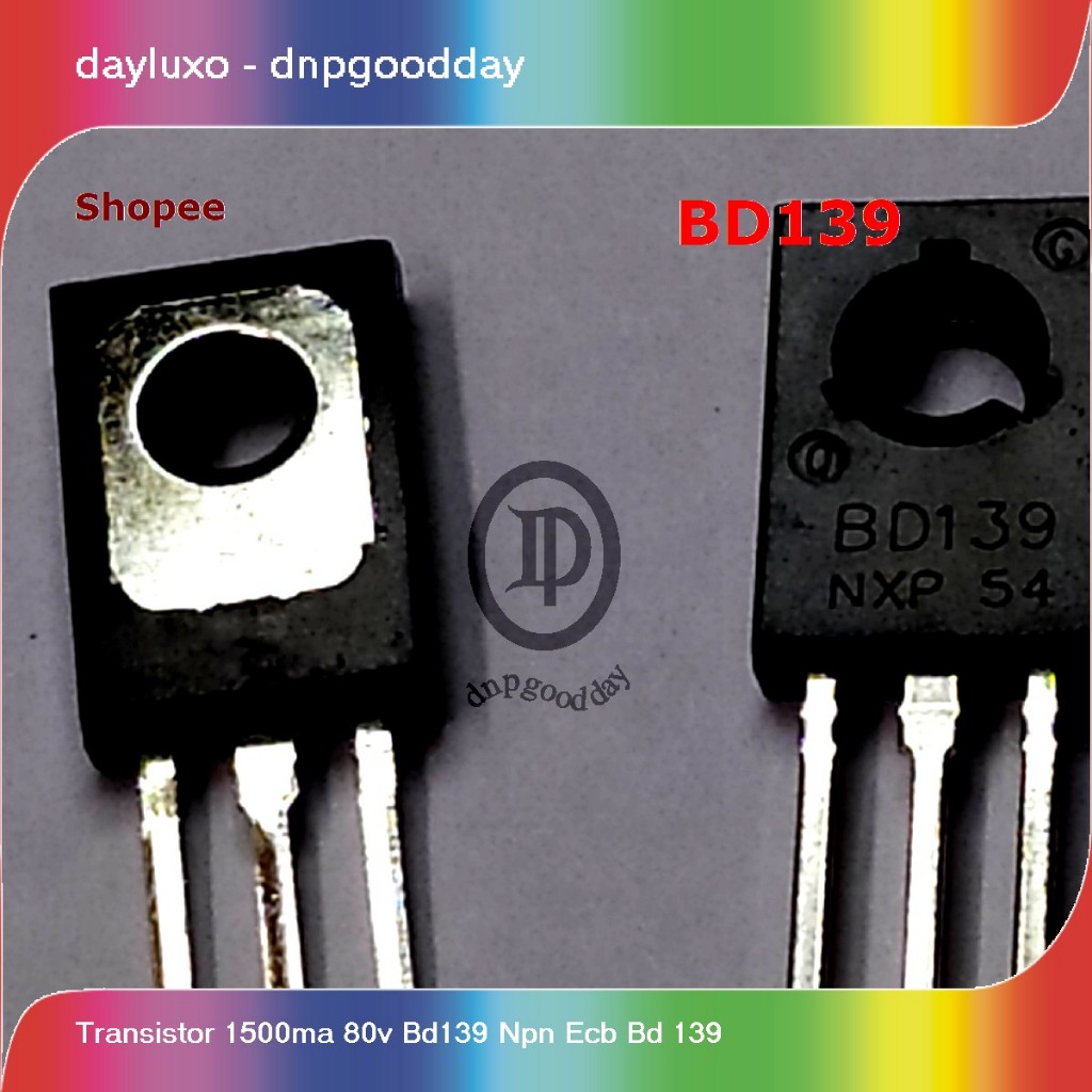transistor 1500ma 80v bd139 npn ecb bd 139