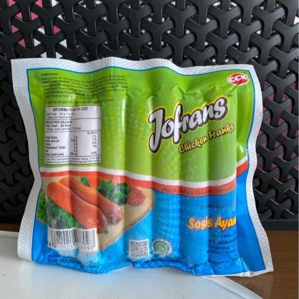 

JOFRANS SOSIS AYAM 360 gram
