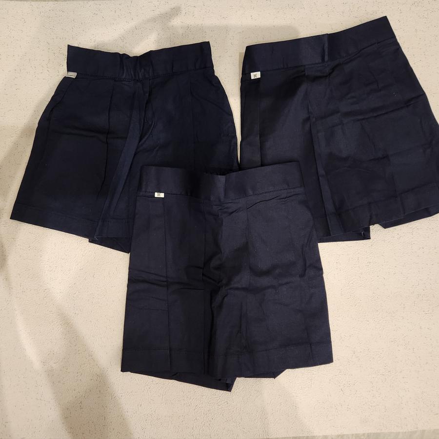Skort Seragam Play n Learn CEC Rockstar Academy Size M / Celana Rok Anak Perempuan Navy
