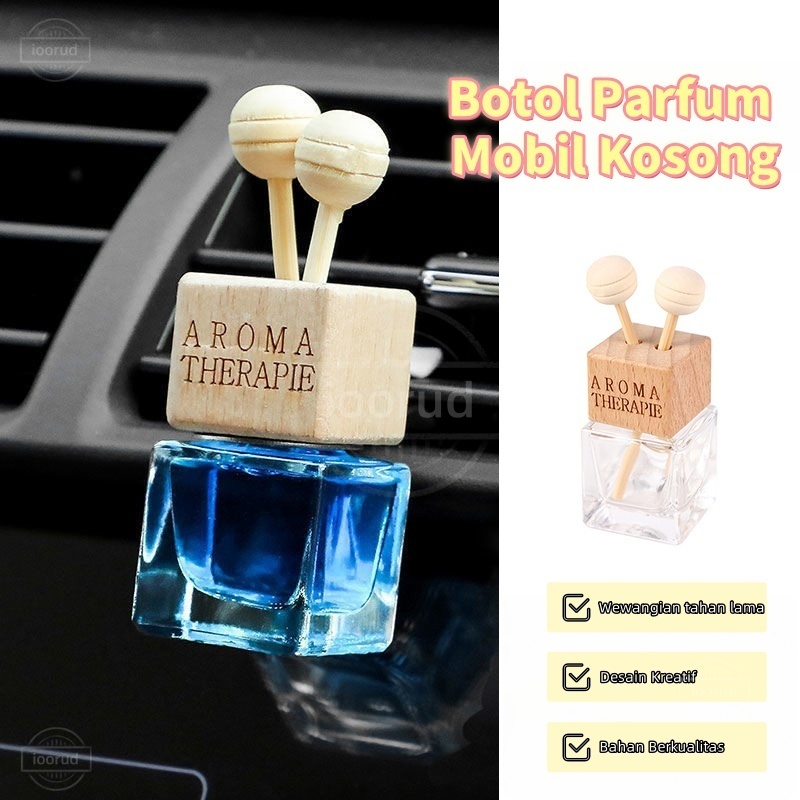 IOORUD Parfum Pengharum Gantung Mobil / Botol Parfum Mobil Kosong Dashboard——Botol Parfum Memiliki K