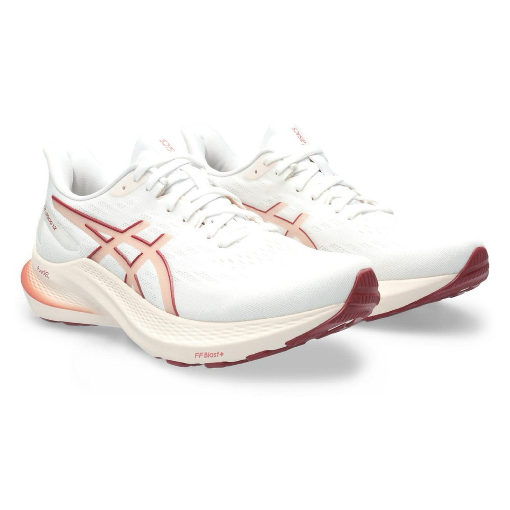 Sepatu Running Olahraga GT 2000 12 White Light Garnet