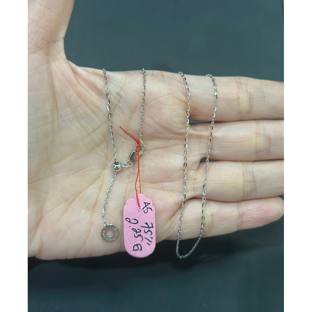 Kalung Emas Putih Serut 17k