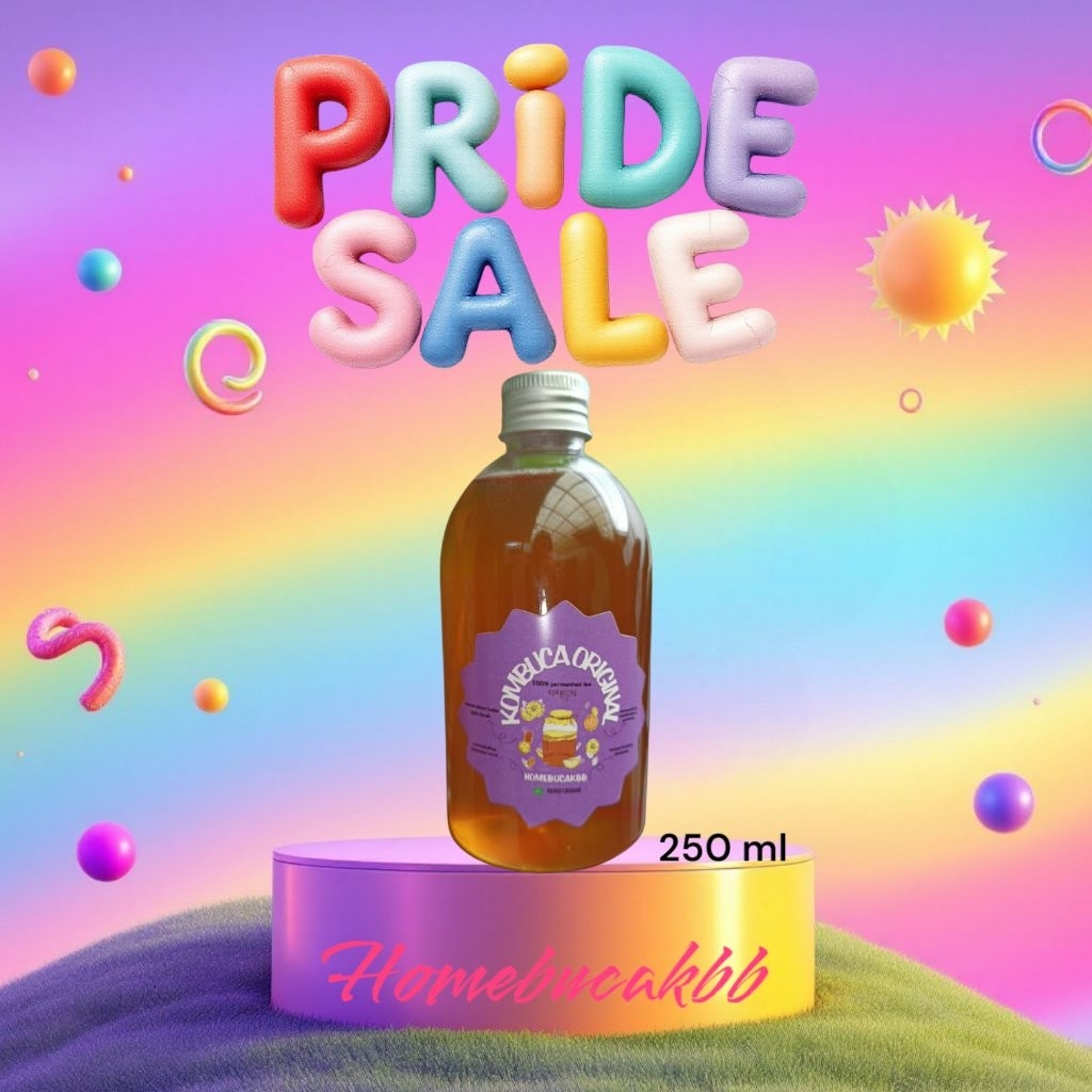 

[ BANDUNG ] KOMBUCA ORIGINAL 100% teh PERMENTASI