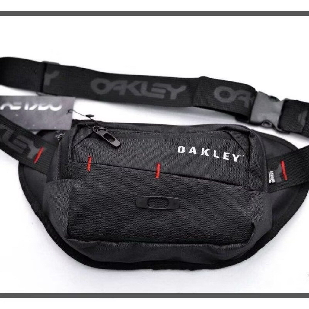 tas OAKLEY westbag tas pinggang slin bag premium cowok cewek