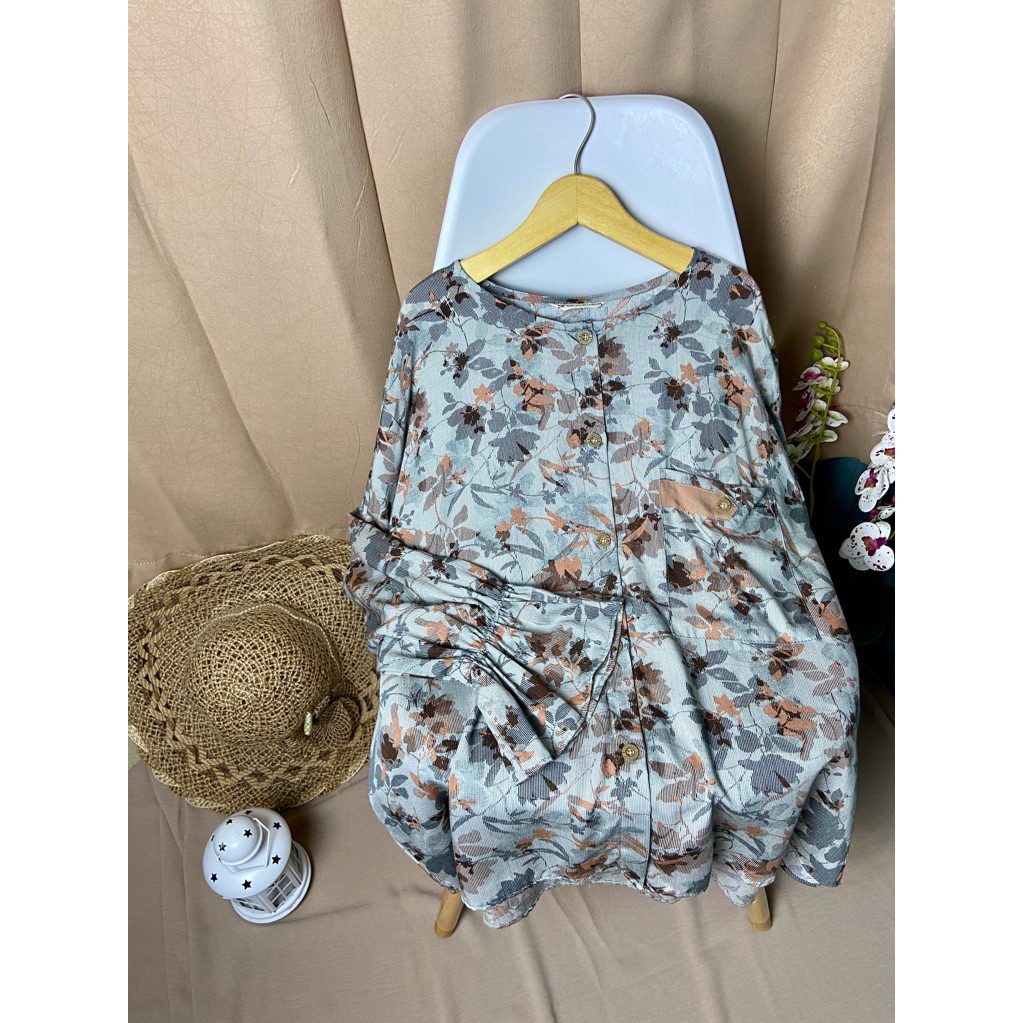 Kemeja blouse rayon viscose - LY Collection