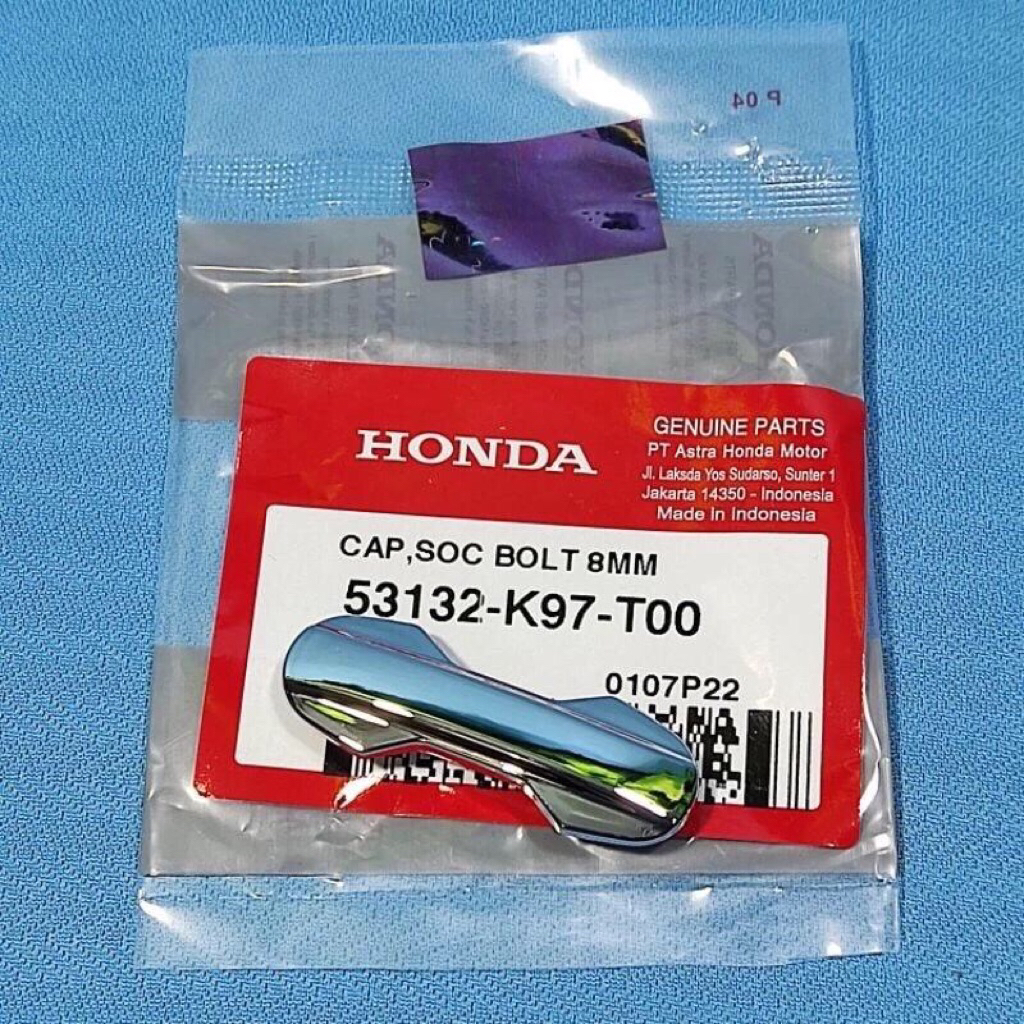 Tutup Baut Cover Stang Raiser Motor Honda PCX 150 PCX 160 New Original