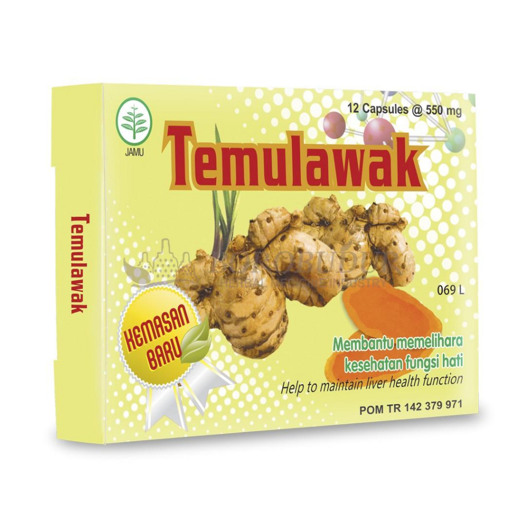 

BRD Temulawak 12 Kapsul || Temulawak Membantu Memelihara Kesenangan Fungsi Hati ||