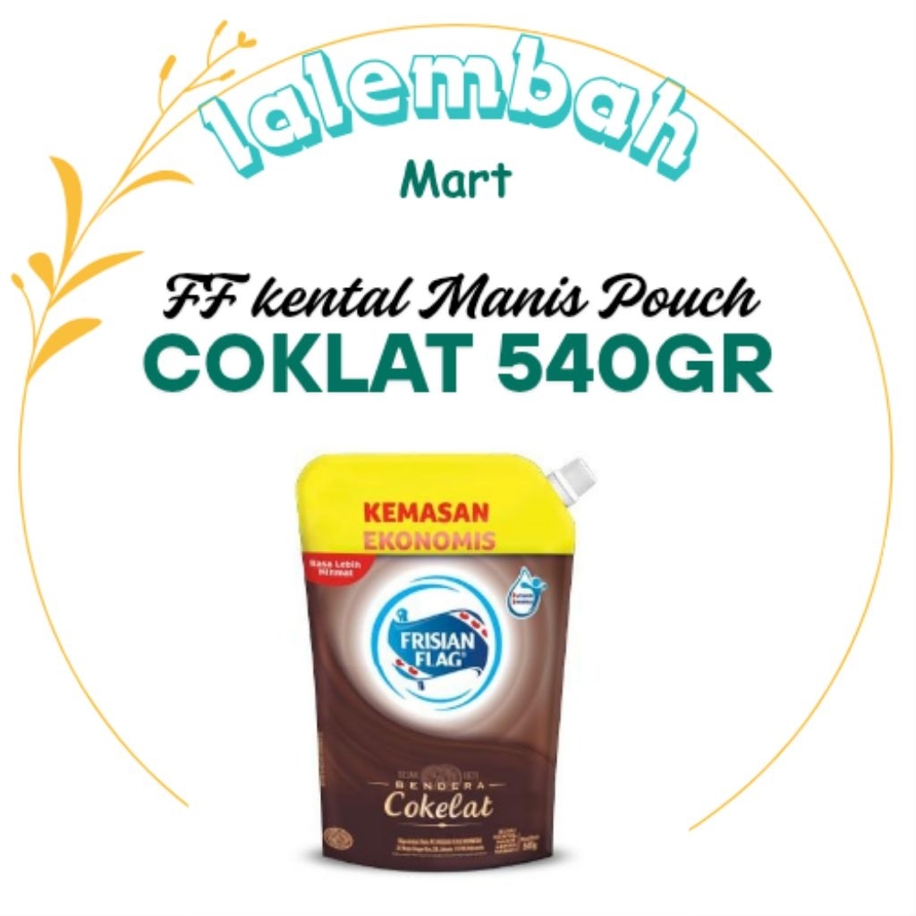 

Susu Frisian Flag Kental Manis Coklat Pouch 545g - Susu SKM