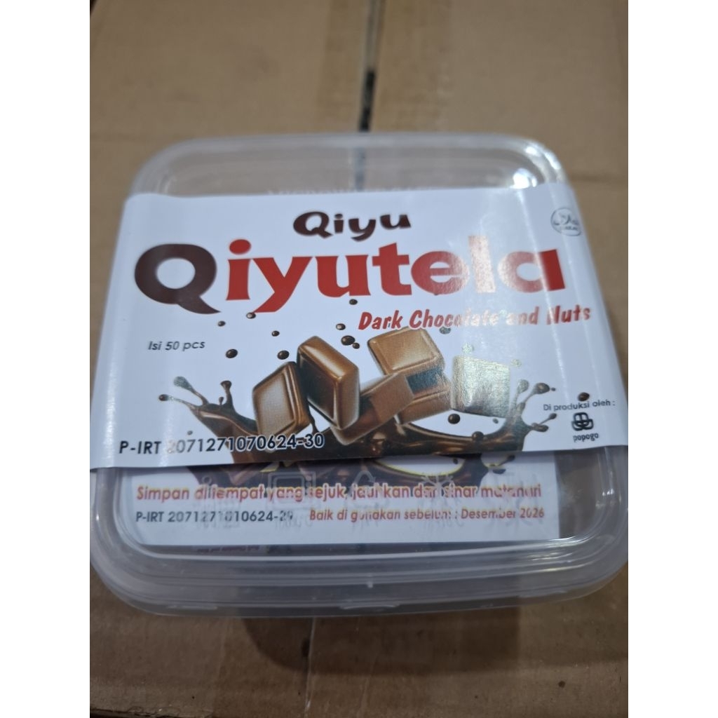 

QIUTELA DARK COKLAT 1 BOX ISI 50 PCS