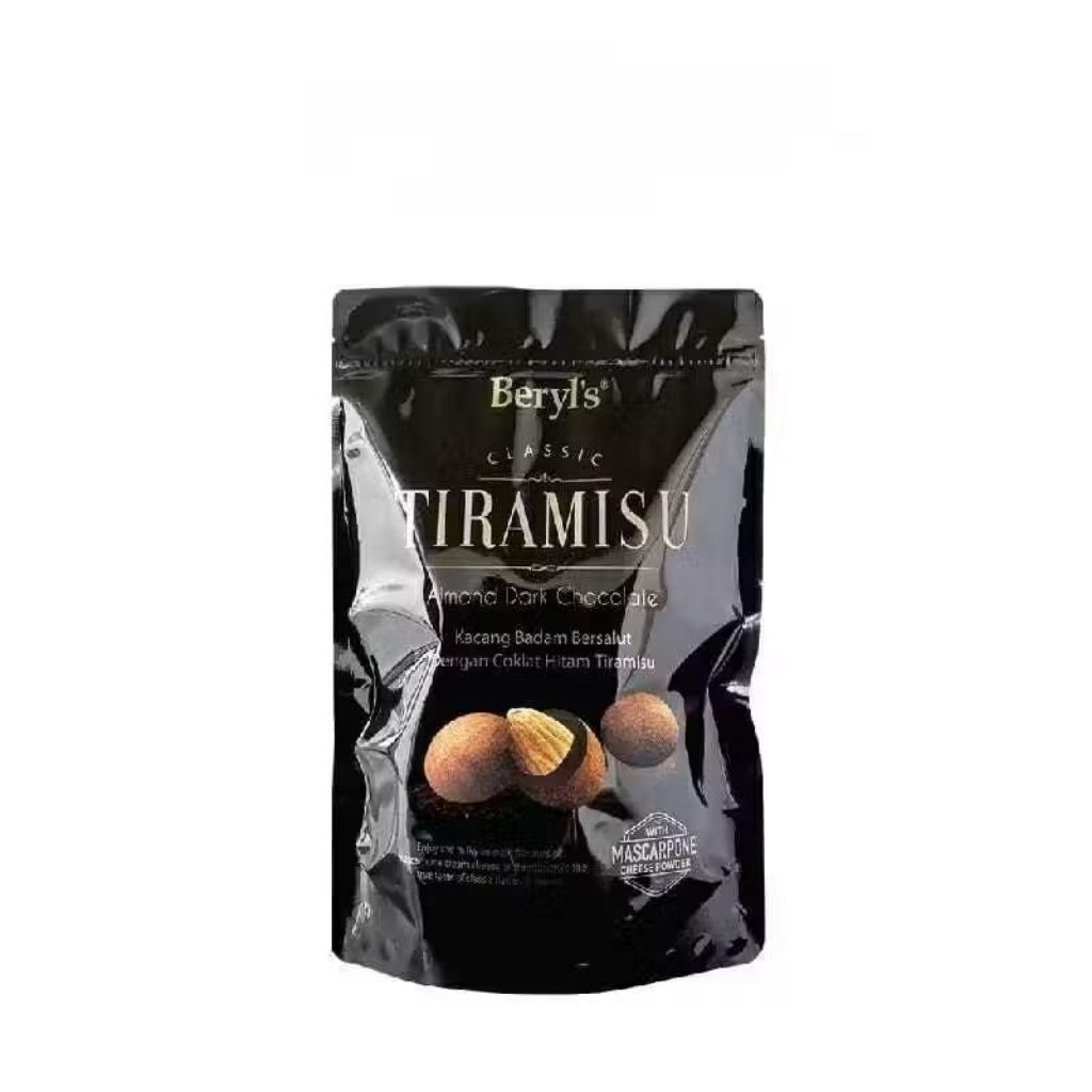 

Beryls Tiramisu Almond Dark Chocolate 300 gram