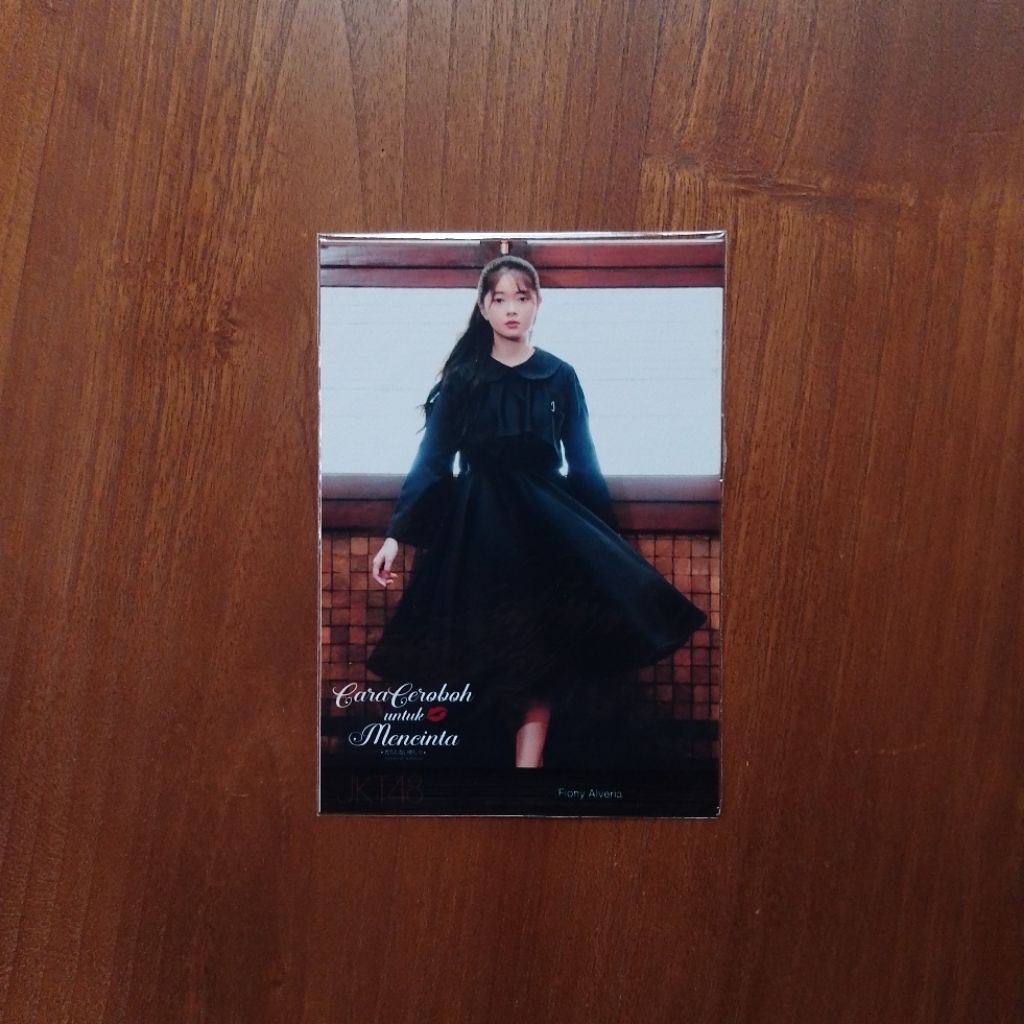 Photopack Fiony JKT48 - Darashinai Aishikata