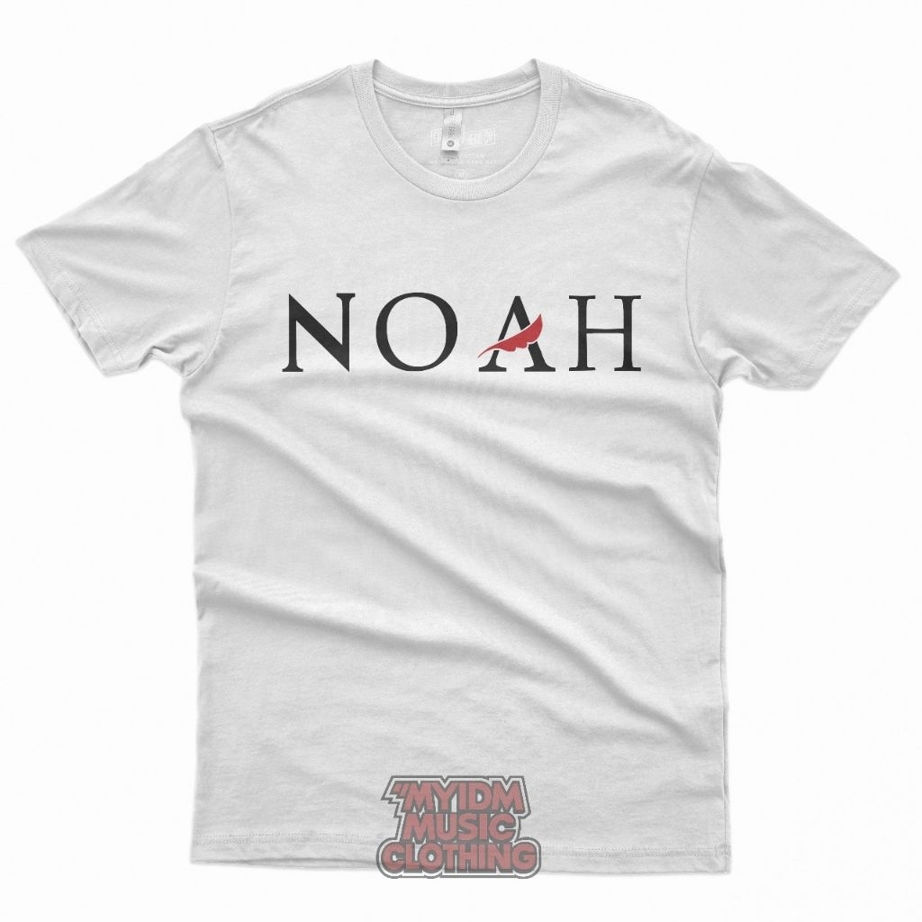 Kaos Distro Logo Band Noah | T-Shirt Band Noah