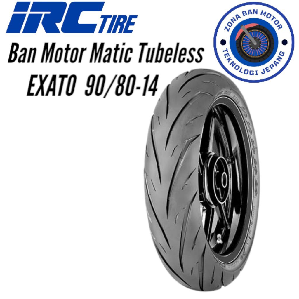 Ban Motor Matic IRC EXATO 90/80 Ring14 Tubeless