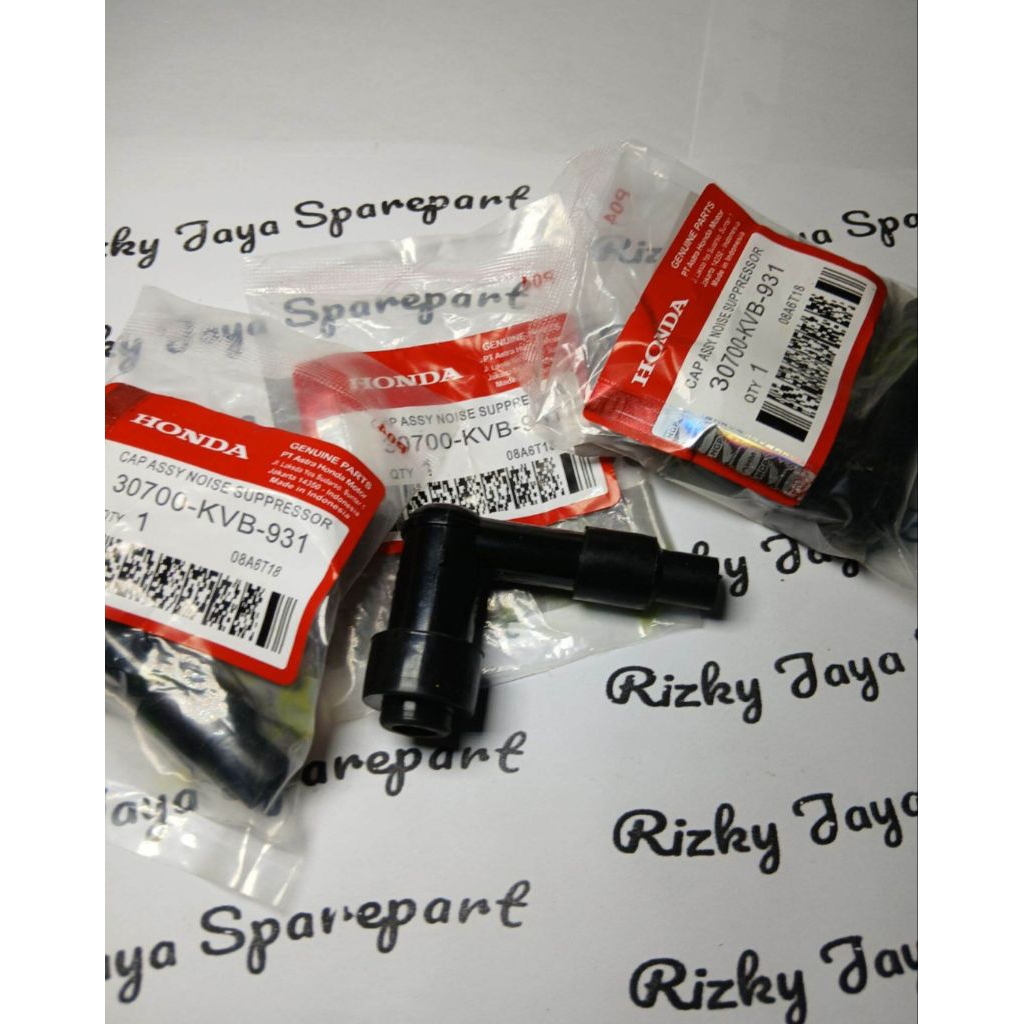 Grosir 3 Pcs Tutup Busi Vario 110 Karbu, Vario 110 Techno, Vario 110 CW KVB Original