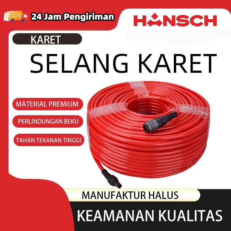 HANSCH Per meter Selang Karet Selang Cat Semprot Selang Kompresor Selang Kompresor Angin Air Duster