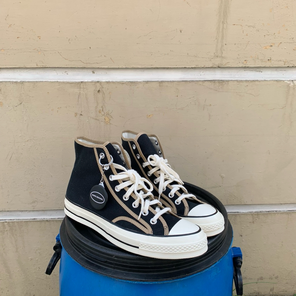 Sepatu Converse Chuck 70s Hi Workwear Black Nomad Khaki Egret Original Resmi PT. MAP