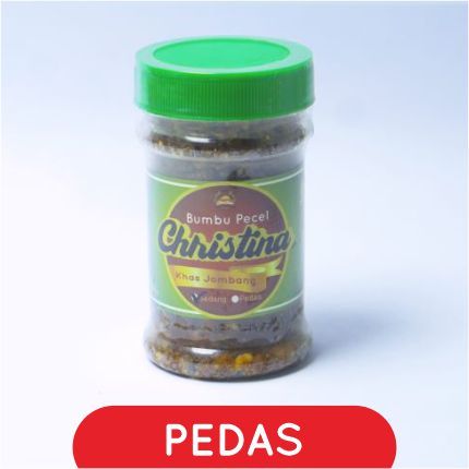 

Sambel Pecel Christina, Bumbu Pecel Khas Jombang 150g - Bumbu pecel - Sambel - Bumbu