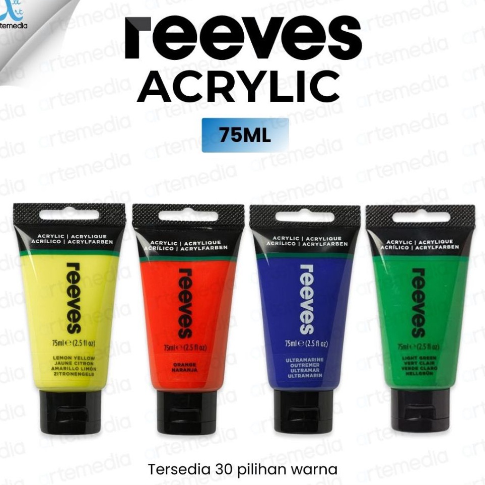 

KODE J56P Reeves Artists 75ml Acrylic Color Paint