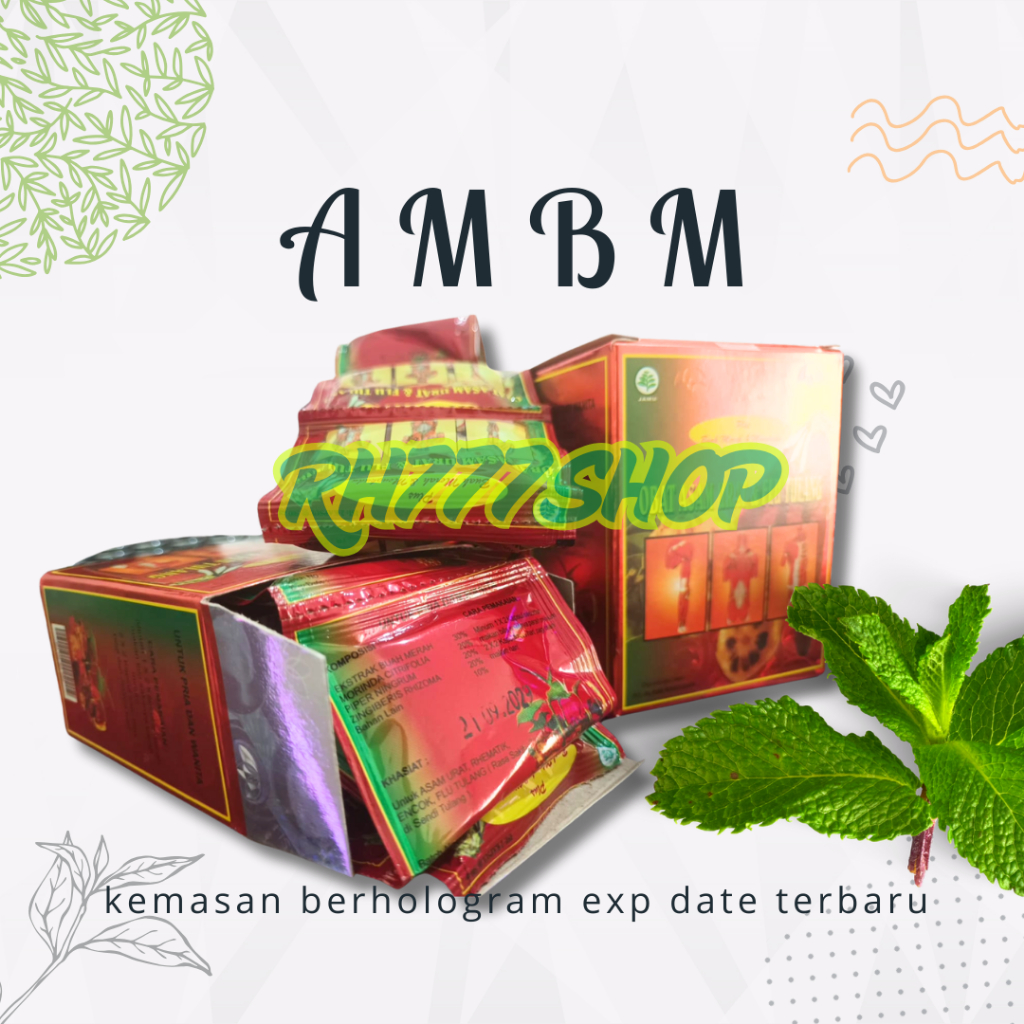 AMBM, Asam urat FLU Tulang, alam Makasar Asli 100%