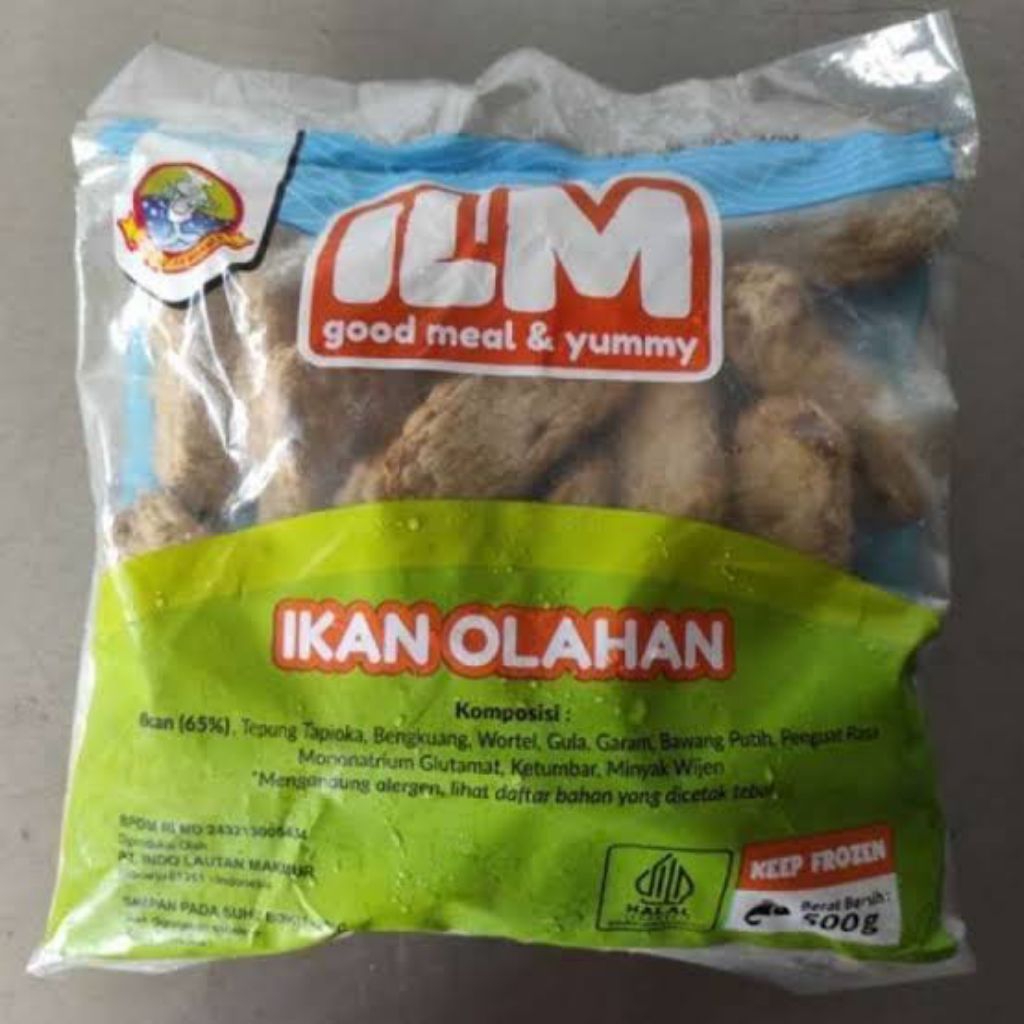

Ikan Olahan / Tempura ILM | Berat 500gr
