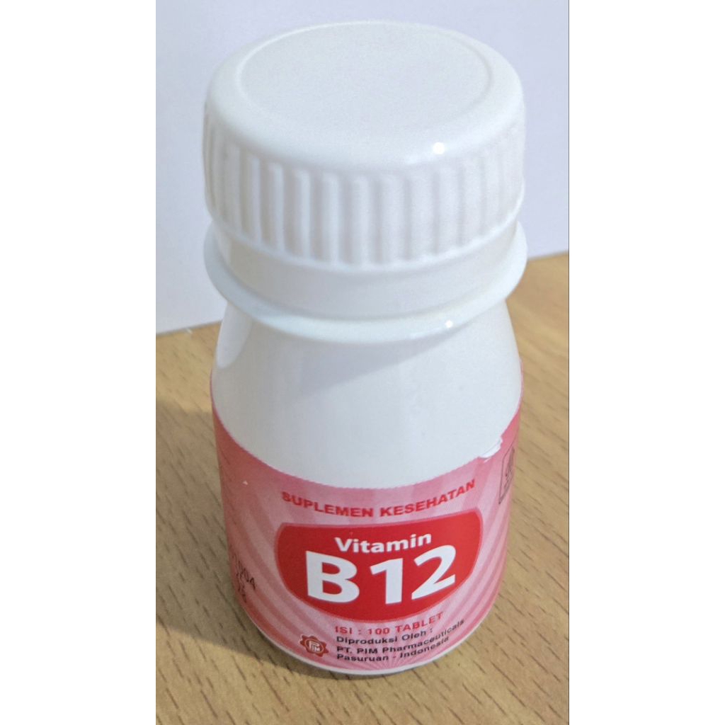 VITAMIN B12  10mcg  100 tablet