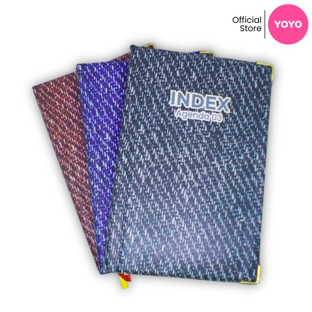 

YOYO Buku Tulis Notebook A5 INDEX 03 140 Lembar