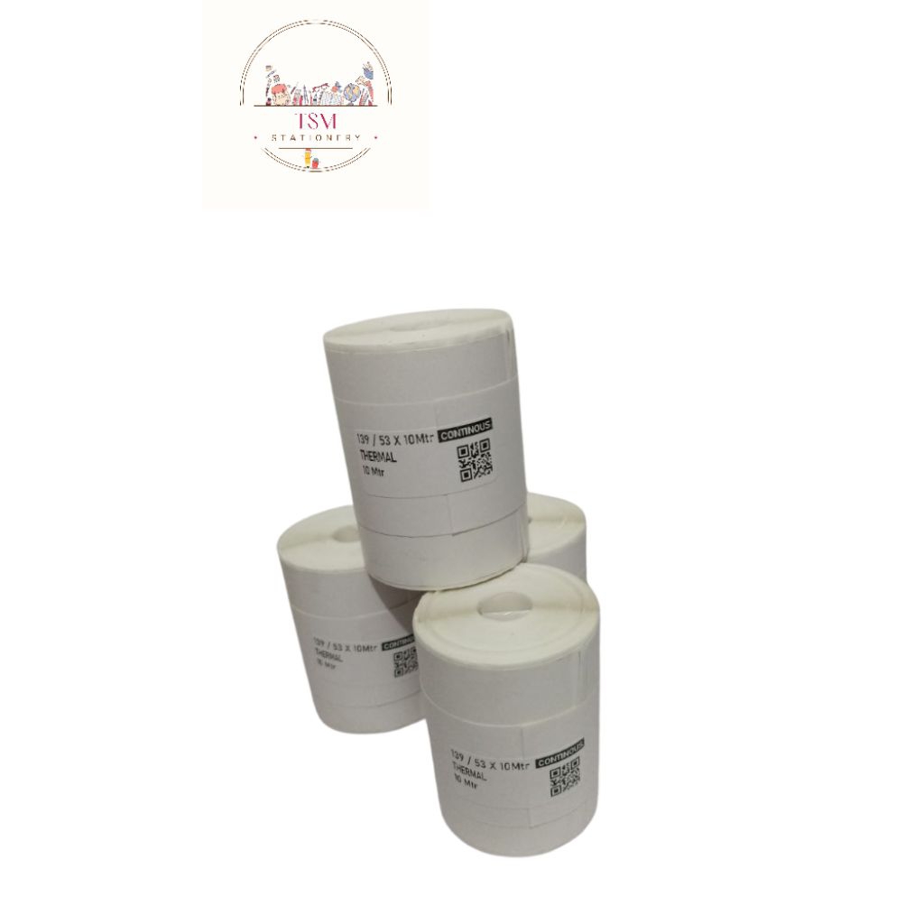 

Kertas Stiker Label Printer Thermal 58X30 5M stiker resi shopee