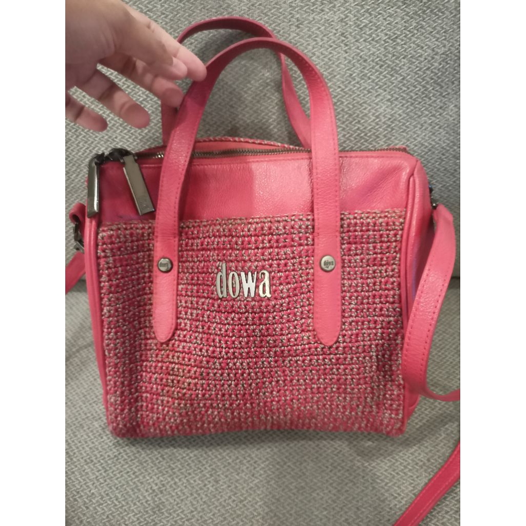 Tas kulit Dowa satchel bag