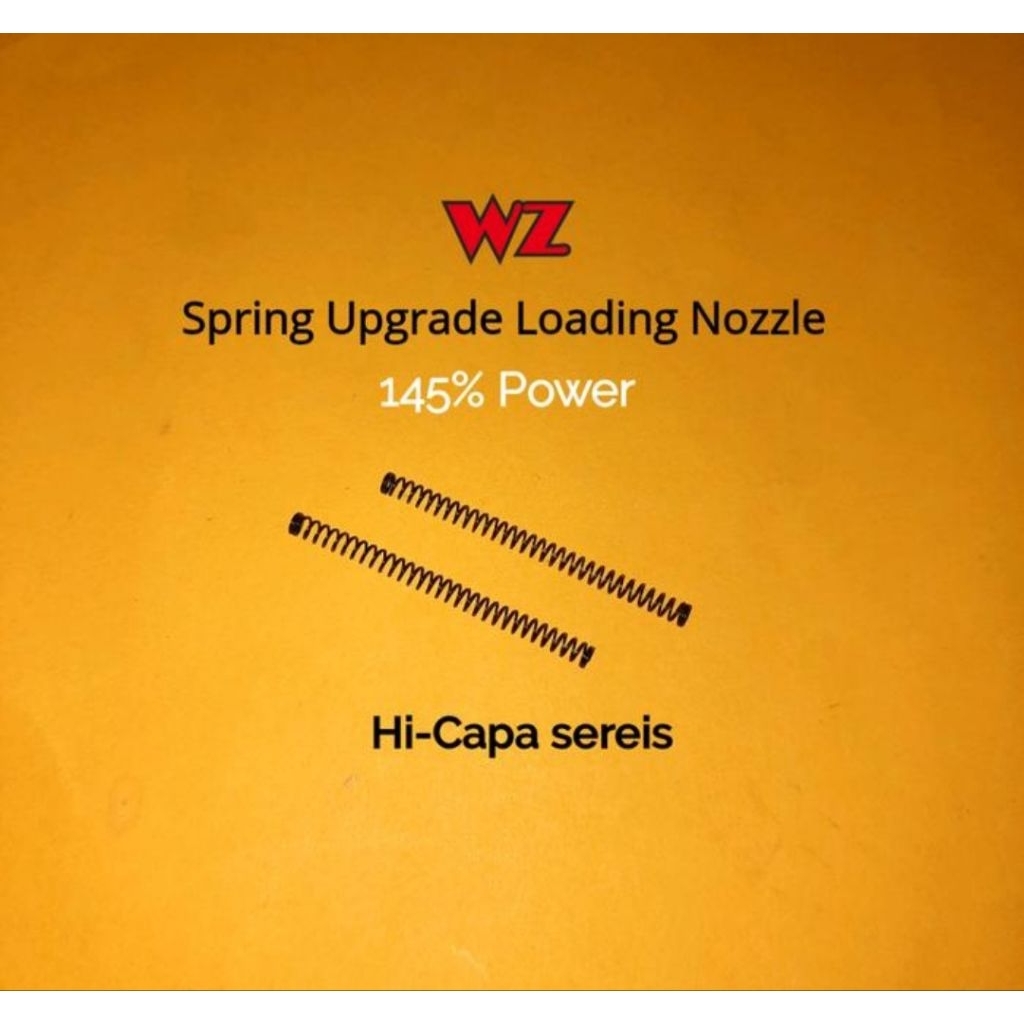 spring loading nozzle hicapa series 145% power