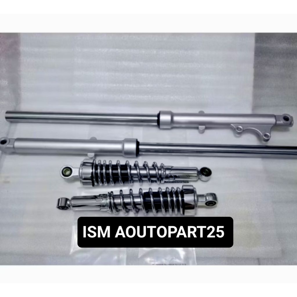 As shock tabung depan+Shobreaker Belakang Yamaha RX king,Rxx,RXS,RX king new