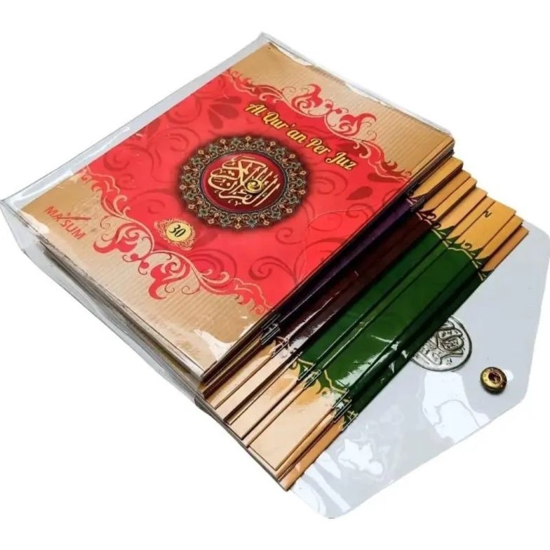 KODE T73H Alquran Per Juz 13  Al Quran Per Juz Lengkap 3 Juz Masum A5