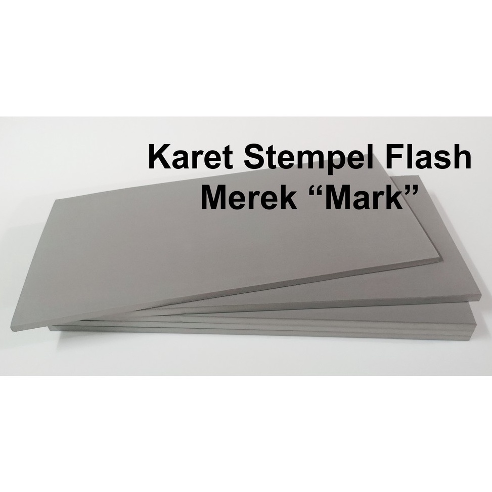 

KODE I76S Karet Stempel Flash Mark Kualitas Premium Warna AbuAbu