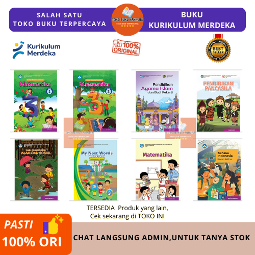 Buku Pelajaran Kelas 3 SD Kurikulum Merdeka