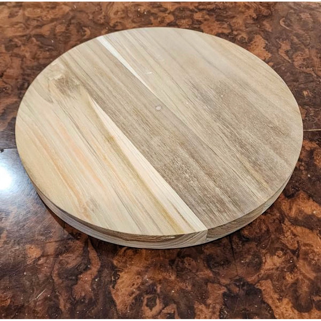 Custom Papan Kayu Jati Bulat