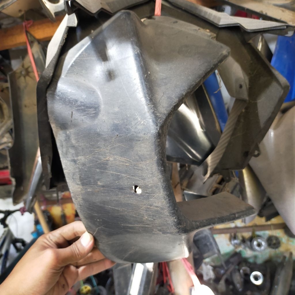 Under Cowel Coel Undercowl Undercover Cover Bodi Body Kasar Bawah Yamaha Vega ZR Original Bekas Copo