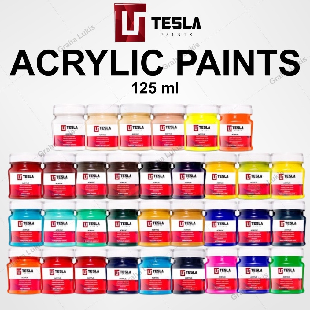 

KODE N24B Tesla Paints Acrylic Paints Cat Akrilik 125ml SATUAN