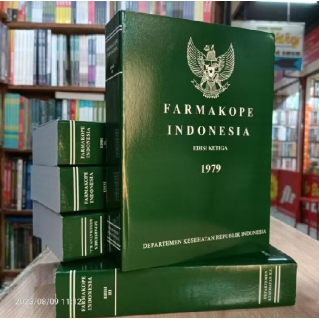 Buku Farmakope Indonesia Edisi 3 Tahun 1979