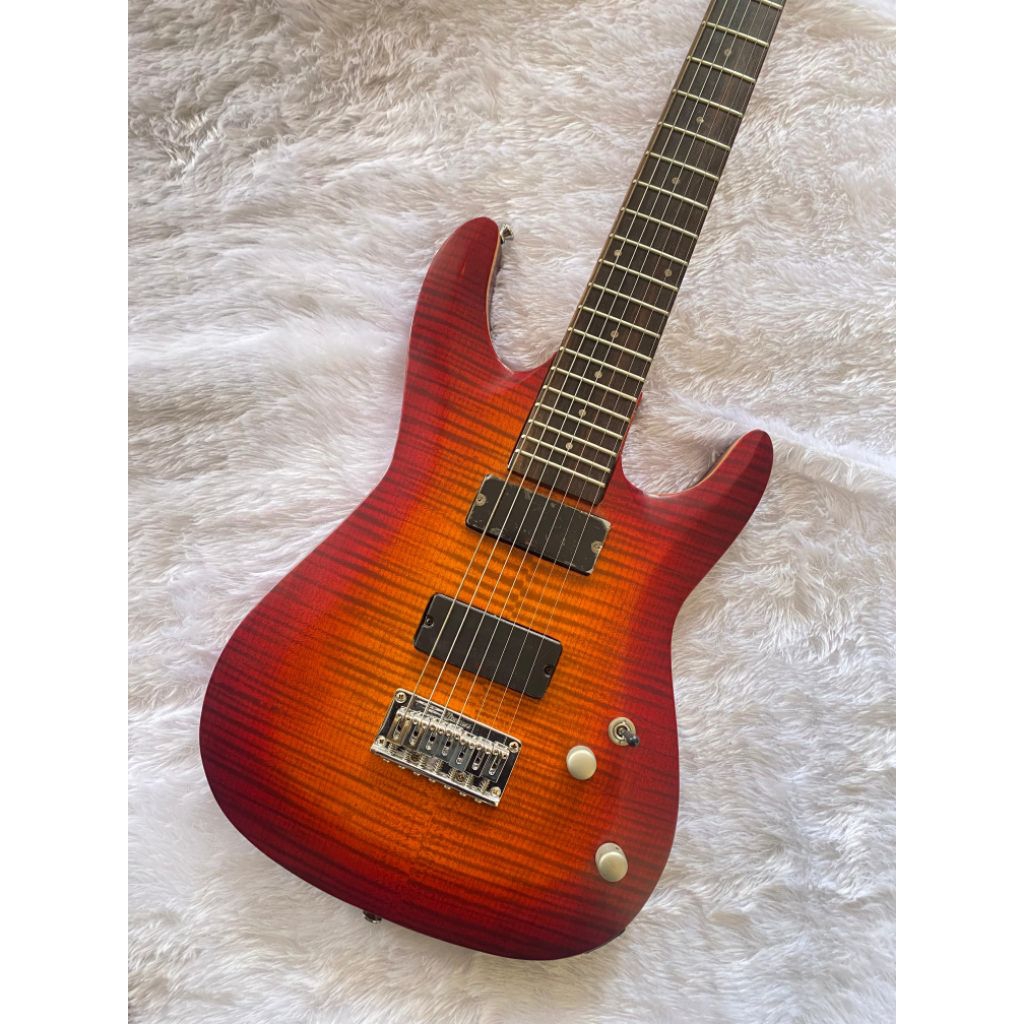 Gitar Schecter 7string pickup IBZ LZ aktive