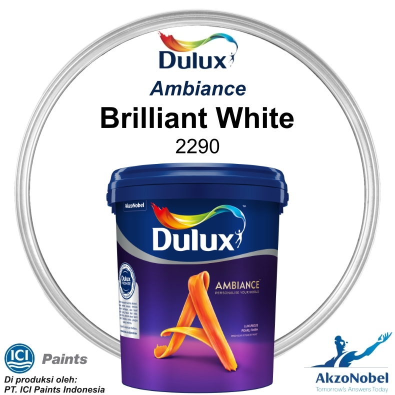 CAT DULUX AMBIANCE 20 LT - BRILLIANT WHITE 2290