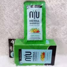 NYU HENNA SHAMPOO HAIR COLOUR / Nyu Henna Shampoo Hair Color
