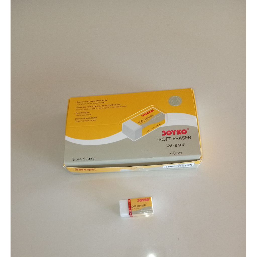 

Penghapus Joyko Soft Eraser Kecil (1 pcs)