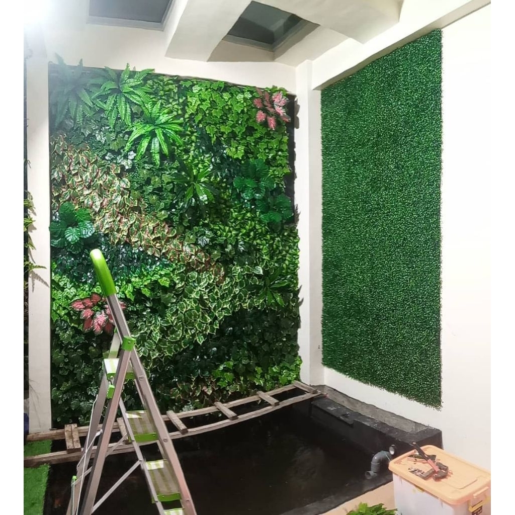 jasa taman vertikal vertical garden artificial