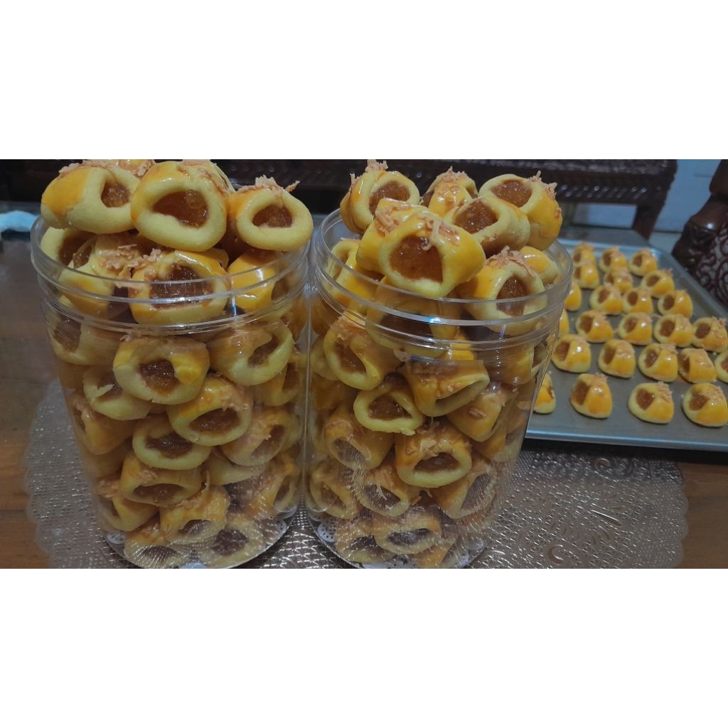 

Nastarlipat/nastarbulat berat 470grm homemade