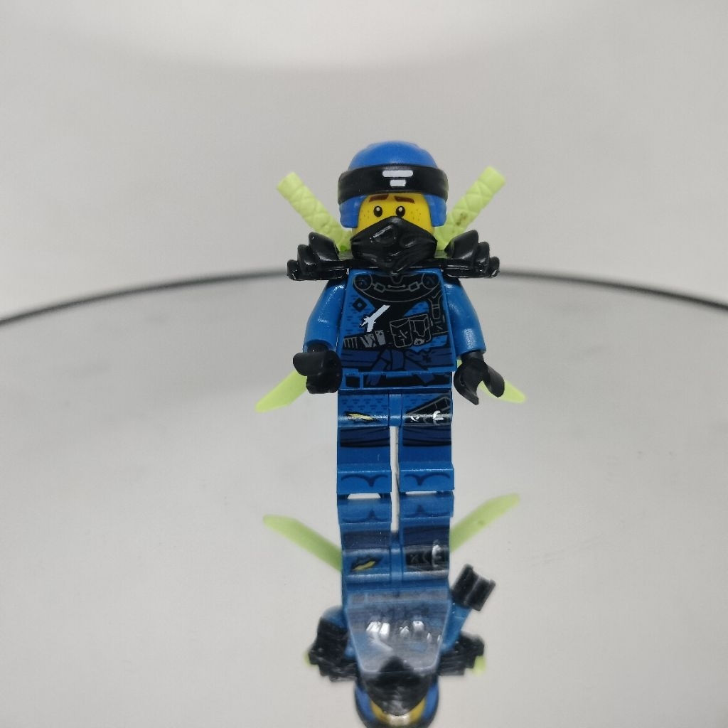 Minifigure Lego Ori Ninjago Hunted Jay with Armor and sword Realpic - njo0459