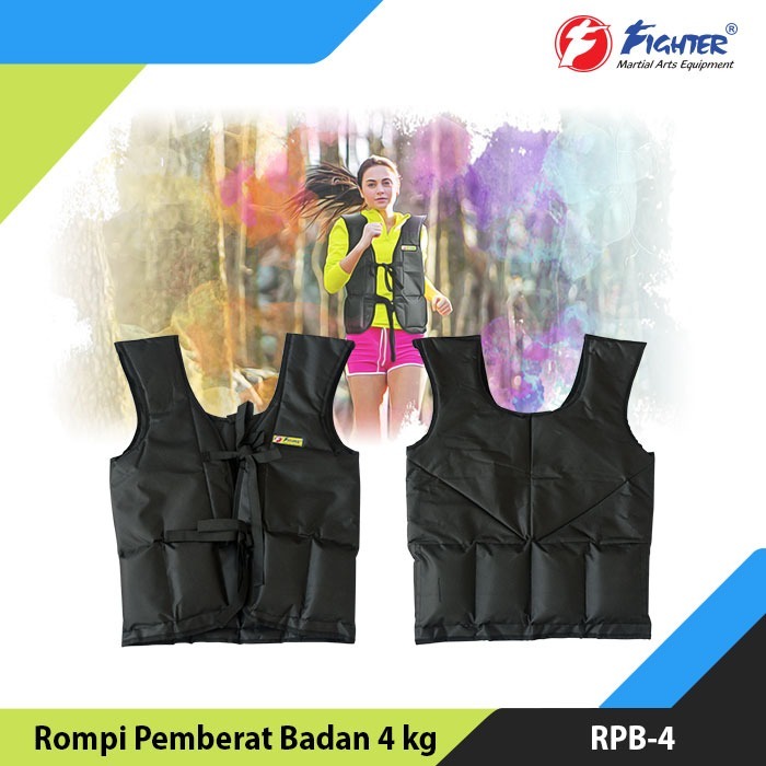Rompi Pemberat Badan 4kg FIGHTER RBP4