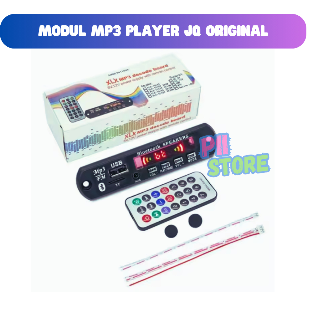 MODUL MP3 BLUETHOOT PLUS FM RADIO USB PEMUTAR MUSIC JQ ORIGINAL