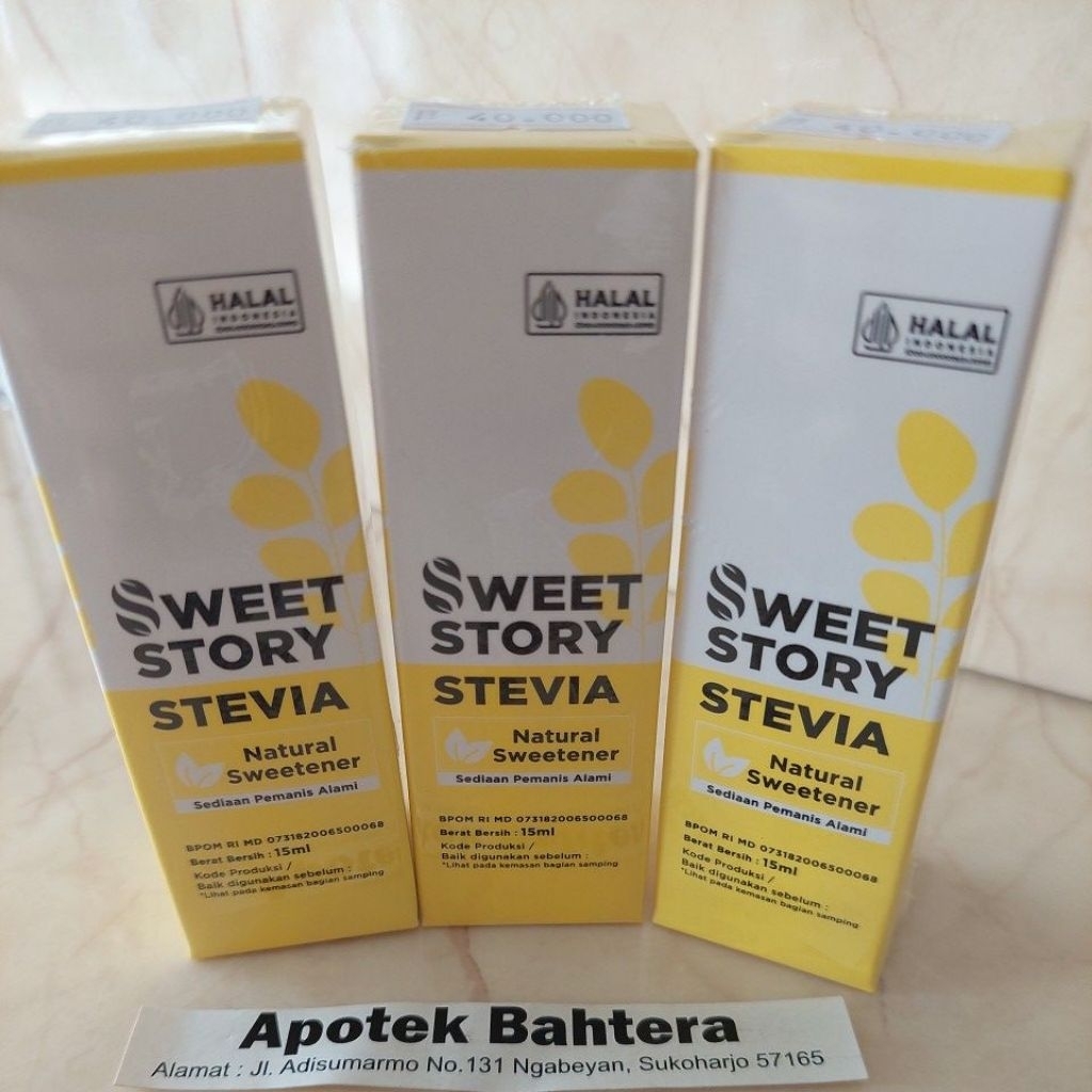

Sweet Story Stevia. pemanis alami stevia nol kalori